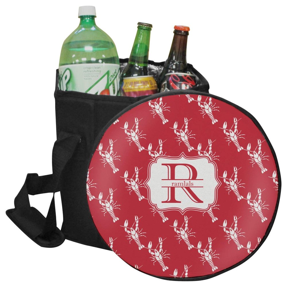 YouCustomizeIt Personalized Crawfish Collapsible Cooler & Seat