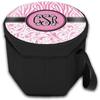 YouCustomizeIt Personalized Zebra & Floral Collapsible Cooler & Seat view 2