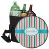 YouCustomizeIt Personalized Grosgrain Stripe Collapsible Cooler & Seat view 1