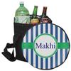 RNK Shops Personalized Stripes Collapsible Cooler & Seat view 1