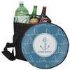RNK Shops Personalized Rope Sail Boats Collapsible Cooler & Seat view 1