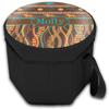 YouCustomizeIt Personalized African Lions & Elephants Collapsible Cooler & Seat view 2