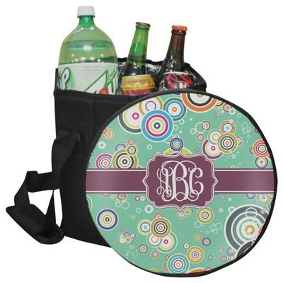 YouCustomizeIt Personalized Colored Circles Collapsible Cooler & Seat