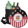 YouCustomizeIt Personalized Pirate & Stripes Collapsible Cooler & Seat view 1