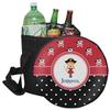 YouCustomizeIt Personalized Girl's Pirate & Dots Collapsible Cooler & Seat view 1