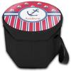 RNK Shops Personalized Sail Boats & Stripes Collapsible Cooler & Seat view 2