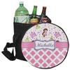 YouCustomizeIt Personalized Princess & Diamond Print Collapsible Cooler & Seat view 1