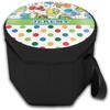 YouCustomizeIt Personalized Dinosaur Print & Dots Collapsible Cooler & Seat view 2