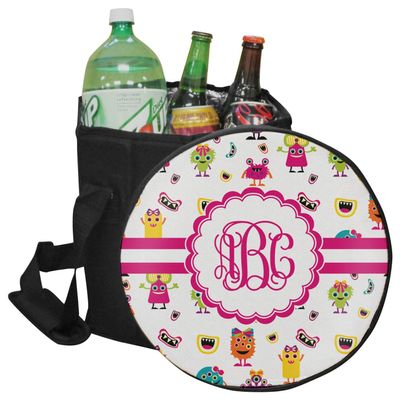 YouCustomizeIt Personalized Girly Monsters Collapsible Cooler & Seat