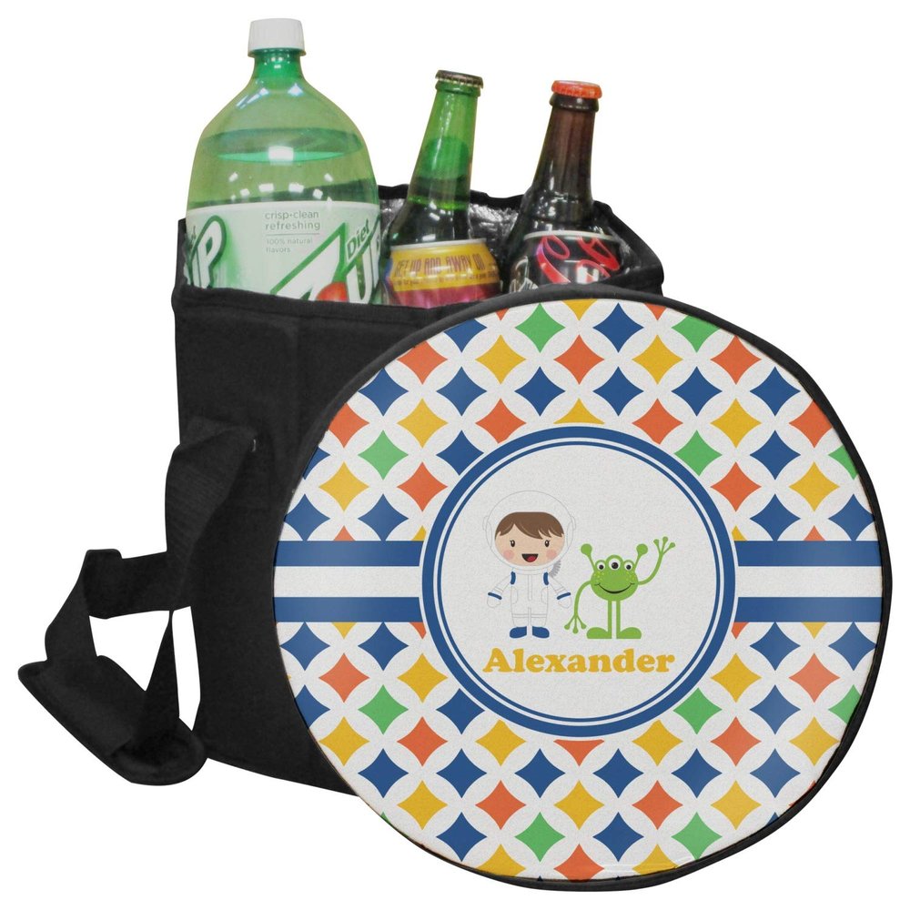 YouCustomizeIt Personalized Boy's Astronaut Collapsible Cooler & Seat