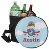 YouCustomizeIt Personalized Airplane & Pilot Collapsible Cooler & Seat view 1