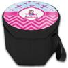 YouCustomizeIt Personalized Airplane Theme - for Girls Collapsible Cooler & Seat view 2