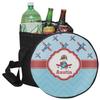RNK Shops Personalized Airplane Theme Collapsible Cooler & Seat view 1