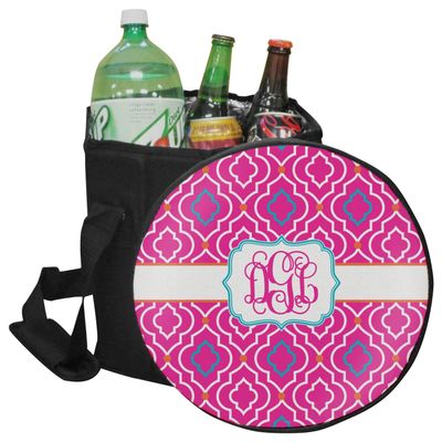 YouCustomizeIt Personalized Colorful Trellis Collapsible Cooler & Seat