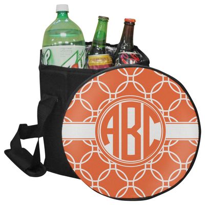 YouCustomizeIt Personalized Linked Circles Collapsible Cooler & Seat