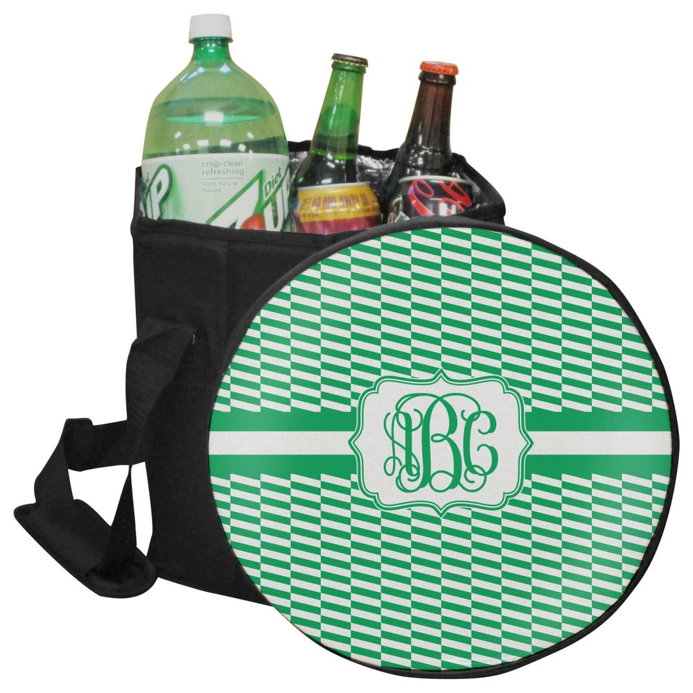 YouCustomizeIt Personalized Zig Zag Collapsible Cooler & Seat