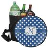 YouCustomizeIt Personalized Polka Dots Collapsible Cooler & Seat view 1