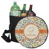YouCustomizeIt Personalized Swirls & Floral Collapsible Cooler & Seat view 1