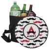 RNK Shops Personalized Mustache Print Collapsible Cooler & Seat view 1