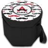 RNK Shops Personalized Mustache Print Collapsible Cooler & Seat view 2