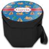 YouCustomizeIt Personalized Boats & Palm Trees Collapsible Cooler & Seat view 2