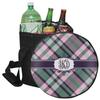YouCustomizeIt Personalized Plaid with Pop Collapsible Cooler & Seat view 1