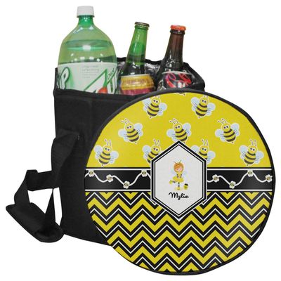 YouCustomizeIt Personalized Buzzing Bee Collapsible Cooler & Seat
