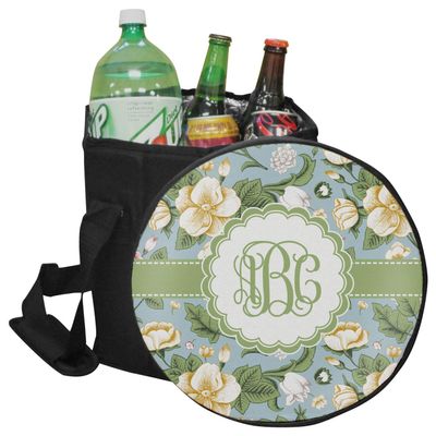 YouCustomizeIt Personalized Vintage Floral Collapsible Cooler & Seat