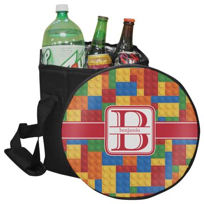 YouCustomizeIt Personalized Building Blocks Collapsible Cooler & Seat