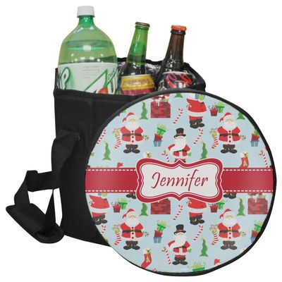 YouCustomizeIt Personalized Santa and Presents Collapsible Cooler & Seat