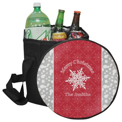 YouCustomizeIt Personalized Snowflakes Collapsible Cooler & Seat