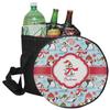 YouCustomizeIt Personalized Christmas Penguins Collapsible Cooler & Seat view 1