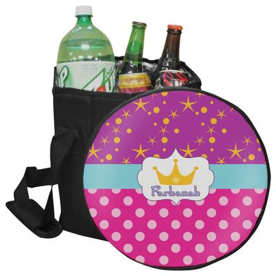 YouCustomizeIt Personalized Sparkle & Dots Collapsible Cooler & Seat