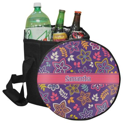 YouCustomizeIt Personalized Simple Floral Collapsible Cooler & Seat