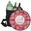 YouCustomizeIt Personalized Coral Collapsible Cooler & Seat view 1