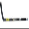 STX Stallion 300 Intermediate Ice Hockey Stick with 60 Flex and X88 Blade, Left Hand, Black/Yellow, 58" view 1
