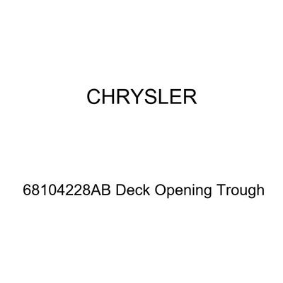Chrysler Genuine 68104228AB Deck Opening Trough
