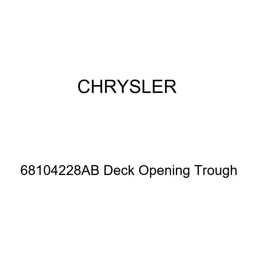 Chrysler Genuine 68104228AB Deck Opening Trough