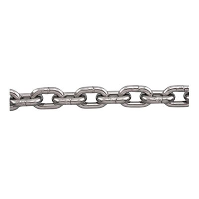 MarineNow 316 Stainless Steel Anchor Chain 3/8" DIN 766 BBB Windlass-Compatible Premium Marine Grade Available in Lengths from 1 to 200 Feet