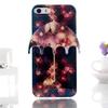 R. Phantom Umbrella Pattern Three-Dimensional Blue TPU Phone Case for iPhone 5/5S view 1