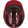Rawlings | R16 VELO Baseball Batting Helmet | Junior (6 3/8" - 7 1/8") | Matte Scarlet view 3