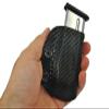 Carbon Fiber Kydex IWB Mag Pouch Magazine Carrier Holster Tactical Black Glock S&W Springfield XDS (Glock 17, Right) view 2