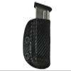 Carbon Fiber Kydex IWB Mag Pouch Magazine Carrier Holster Tactical Black Glock S&W Springfield XDS (Glock 43, Right) view 1