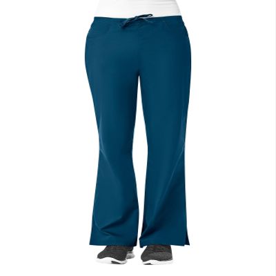 Maevn Core Womens Classic Flare Pant Caribbean Blue
