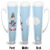 Personalized Airplane & Pilot 16 Oz Latte Mug view 2