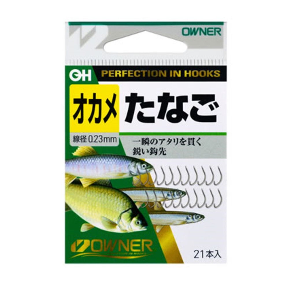 Owner Rose Fishing Hook, 1 Piece, Size 0.23mm, Long Shrimp, Rose, Curved Point