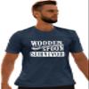 Go All Out XXXX-Large Navy Blue Adult Wooden Spoon Survivor Funny T-Shirt view 3