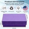 Novel Box 25 Pack Purple Jewelry Gift Box 2.5x1.62x1in with Cotton Filled | Cardboard Jewelry Box | Gift Boxes with Lids Made in USA | Boxes for Bracelet Necklace Ring Earrings view 2