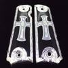 Blanca's Jewelry 1911 Gun Grips Cross Cachas view 1