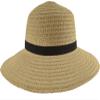 SYAYA Women or Girls Straw Hat Sun Visor Summer Beach Hat Multi-Type XMZ16 (Beige(55-57cm/21.6"-22.4")) view 4